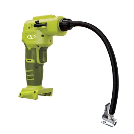 Sun Joe 24V iON+ Air Joe Digital Cordless Air Compressor w/ Nozzle Adapters, Storage Bag 24V-AJC-CT
